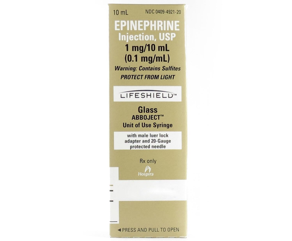 Epinephrine injection.