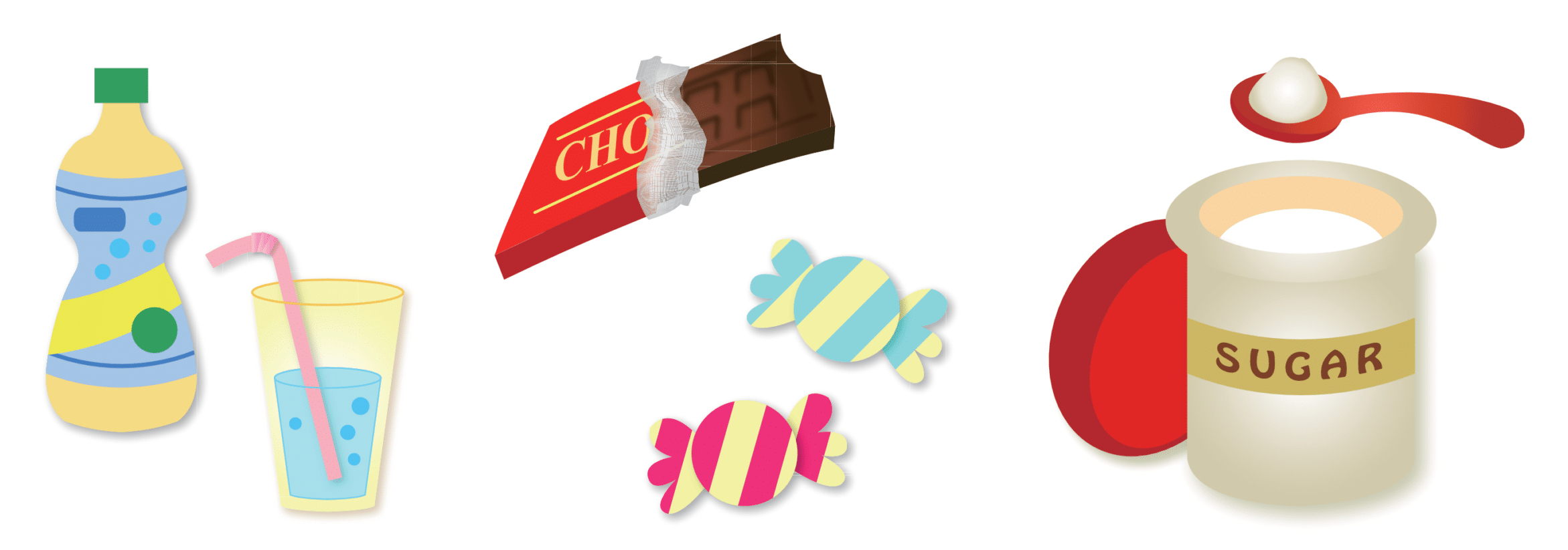 Quick sugar sources.